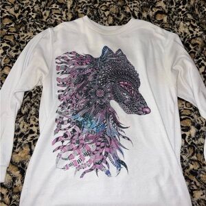 Electro Threads Wolf Longsleeve